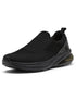 PORIUM Black Men's Walking Shoes